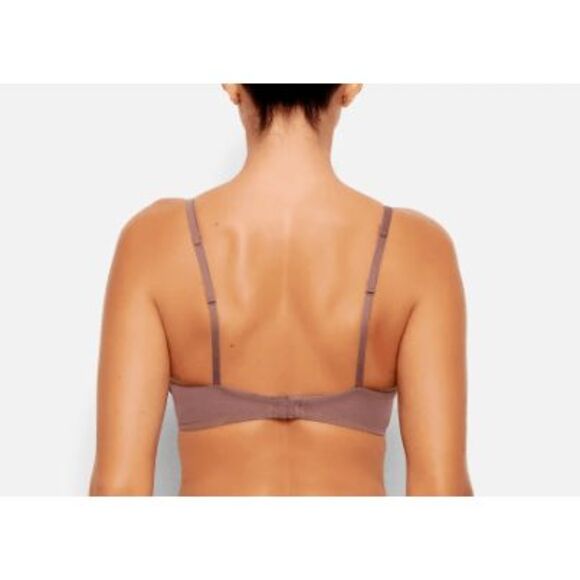 Skims NWT size 32A sheer mesh one wire bra - plum - Picture 2 of 5